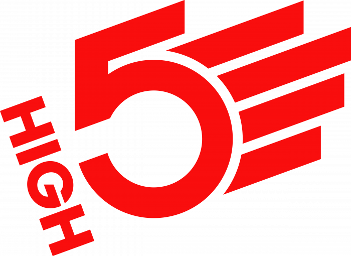 High5 Sports logo in red
